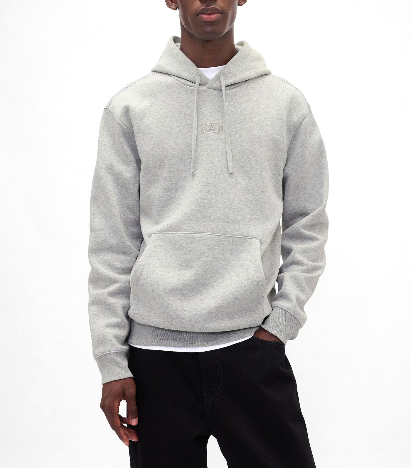 Relaxed Mini-Logo Hoodie