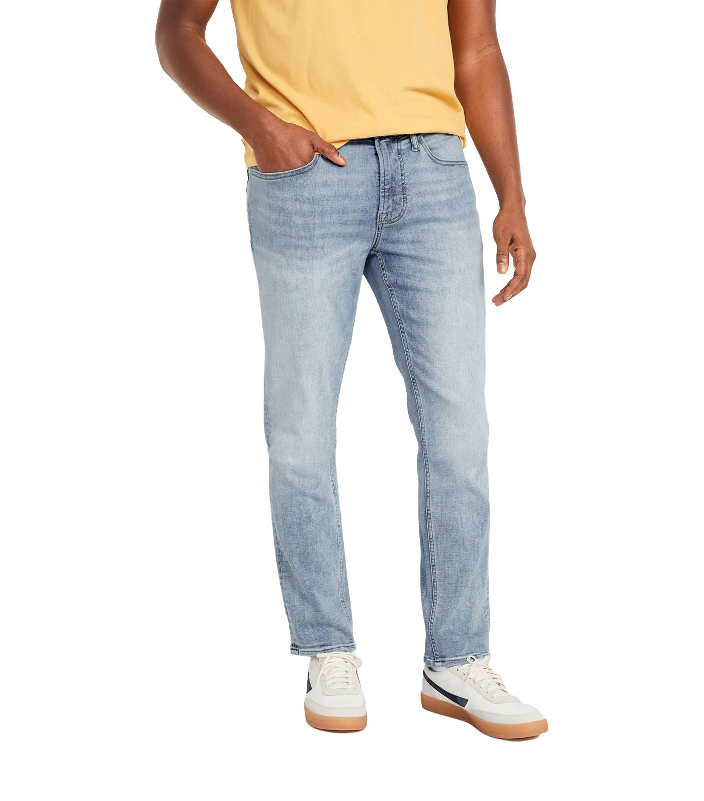 Slim 360° Stretch Performance Jeans for Men Medium Wash