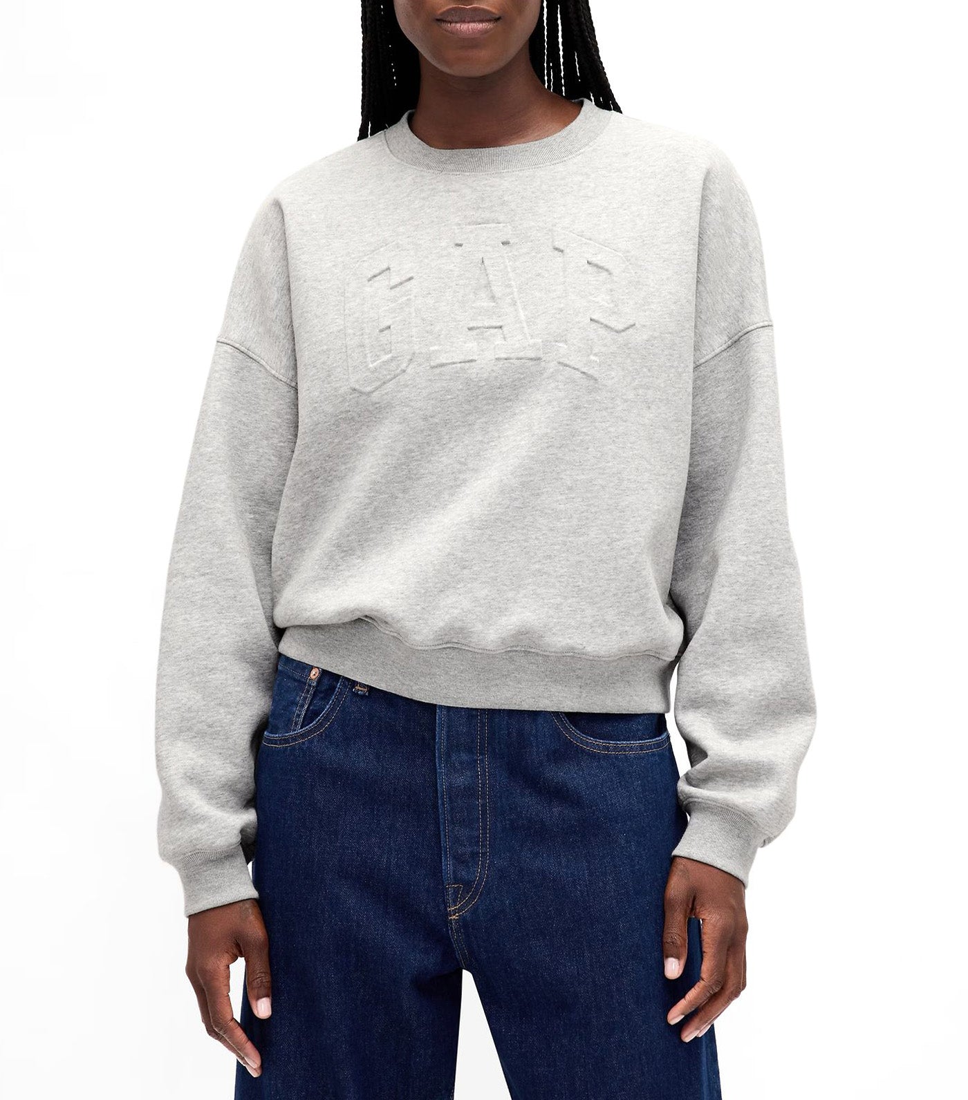 VintageSoft Logo Wedge Sweatshirt