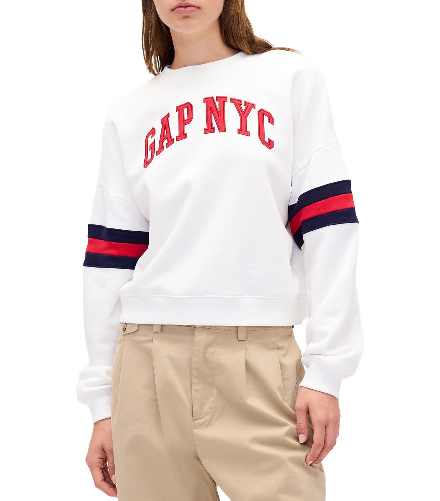 VintageSoft Logo Wedge Sweatshirt