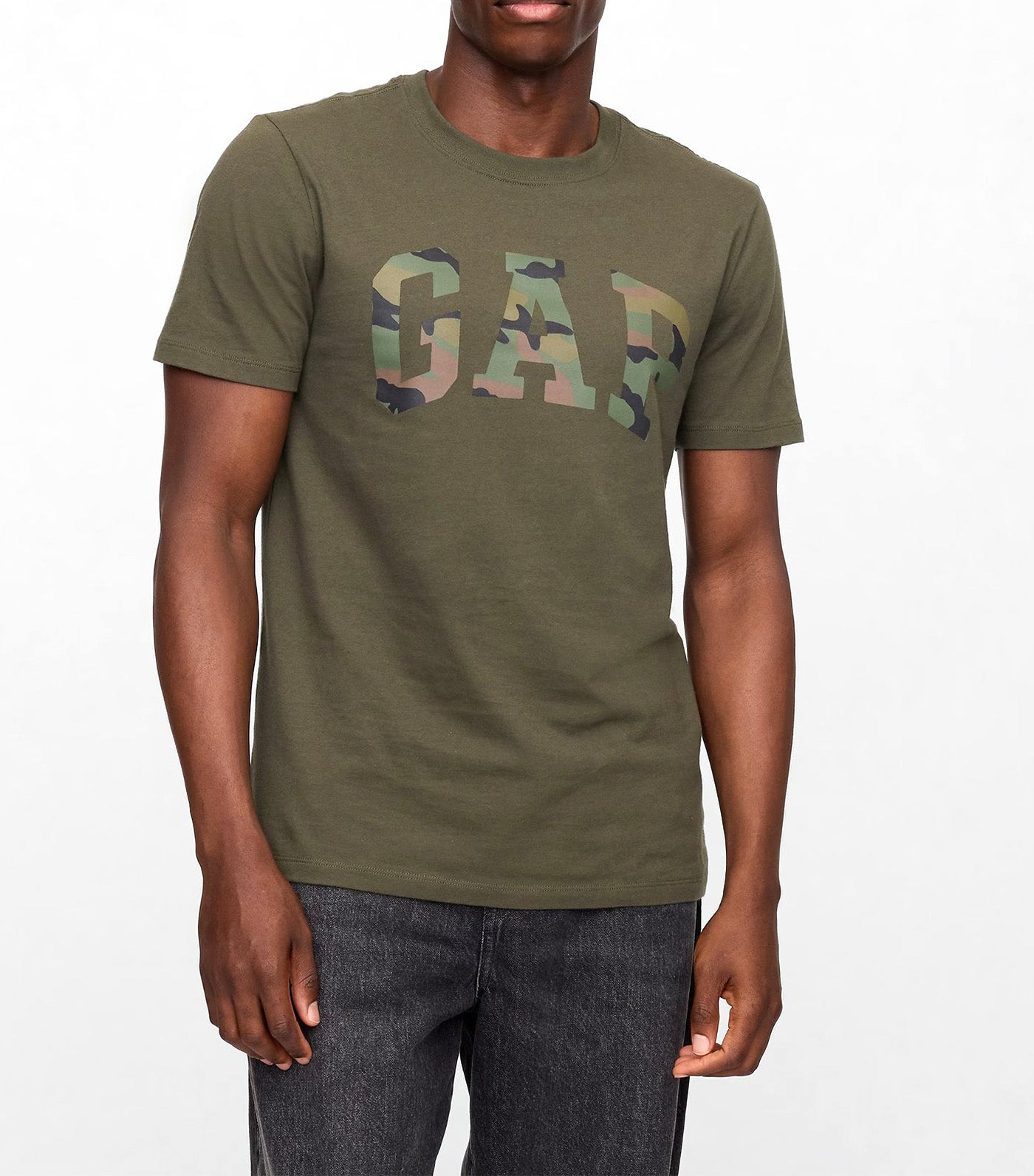 Everyday Soft Logo T-Shirt Green Camo