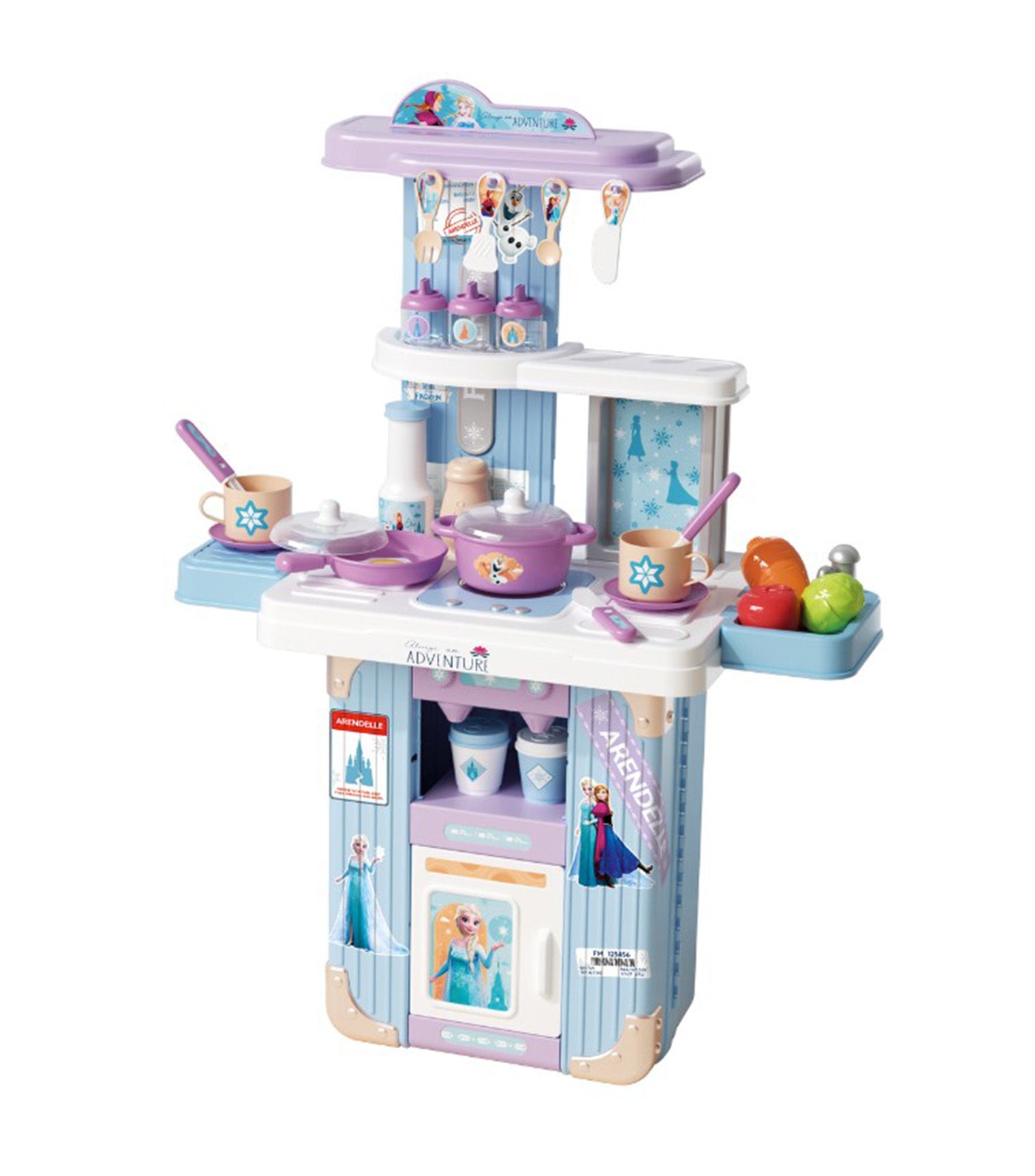 Frozen Snowy Kitchenware Rolling Case