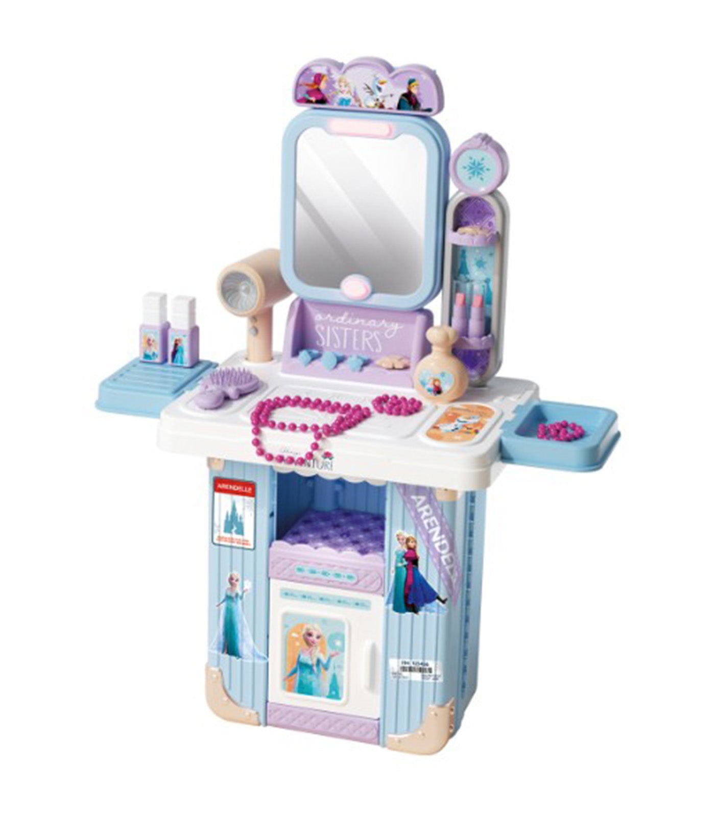 Frozen Snow Makeup Rolling Case