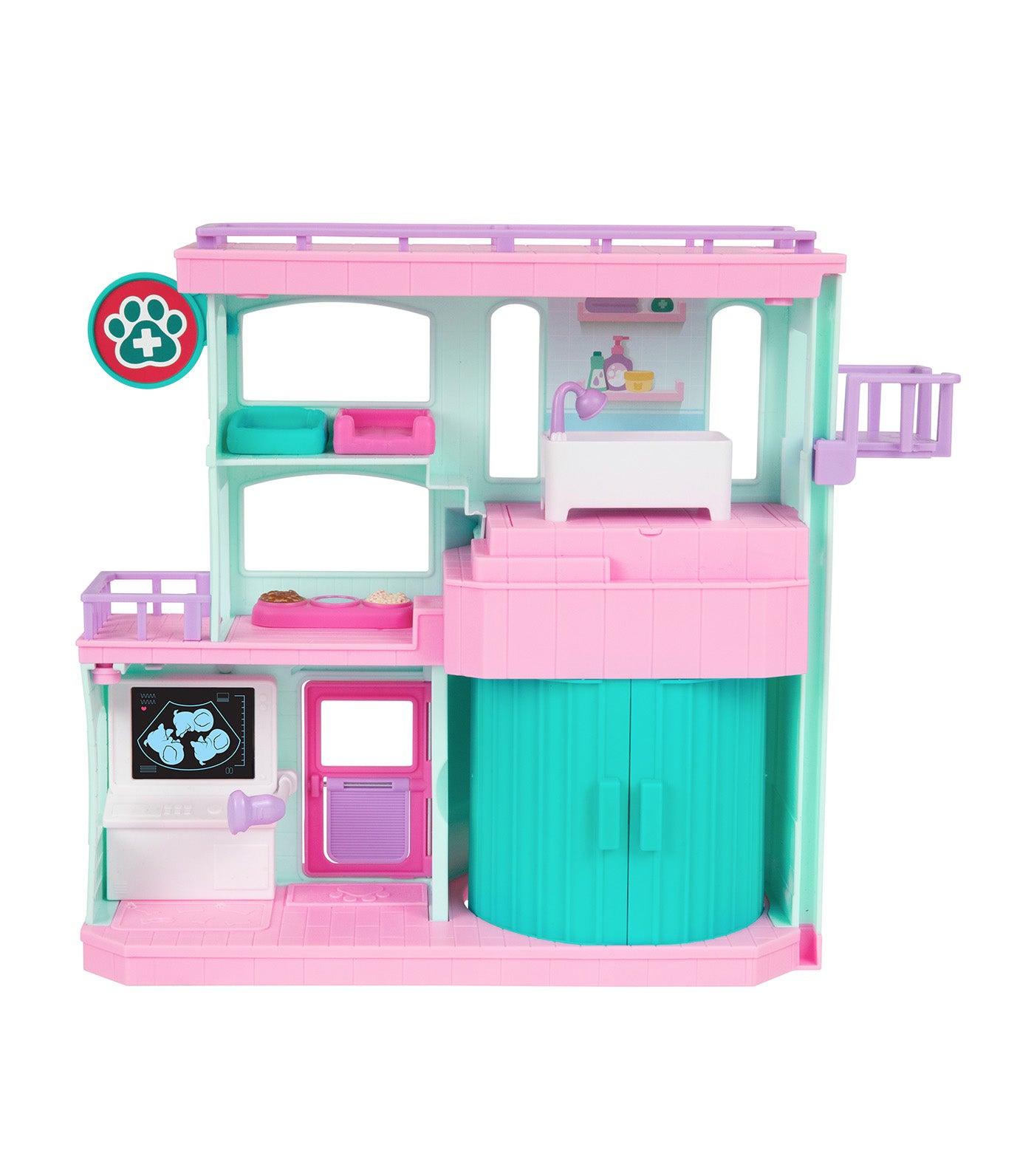 Pets Mama Surprise Families Baby Care Clinic Playset