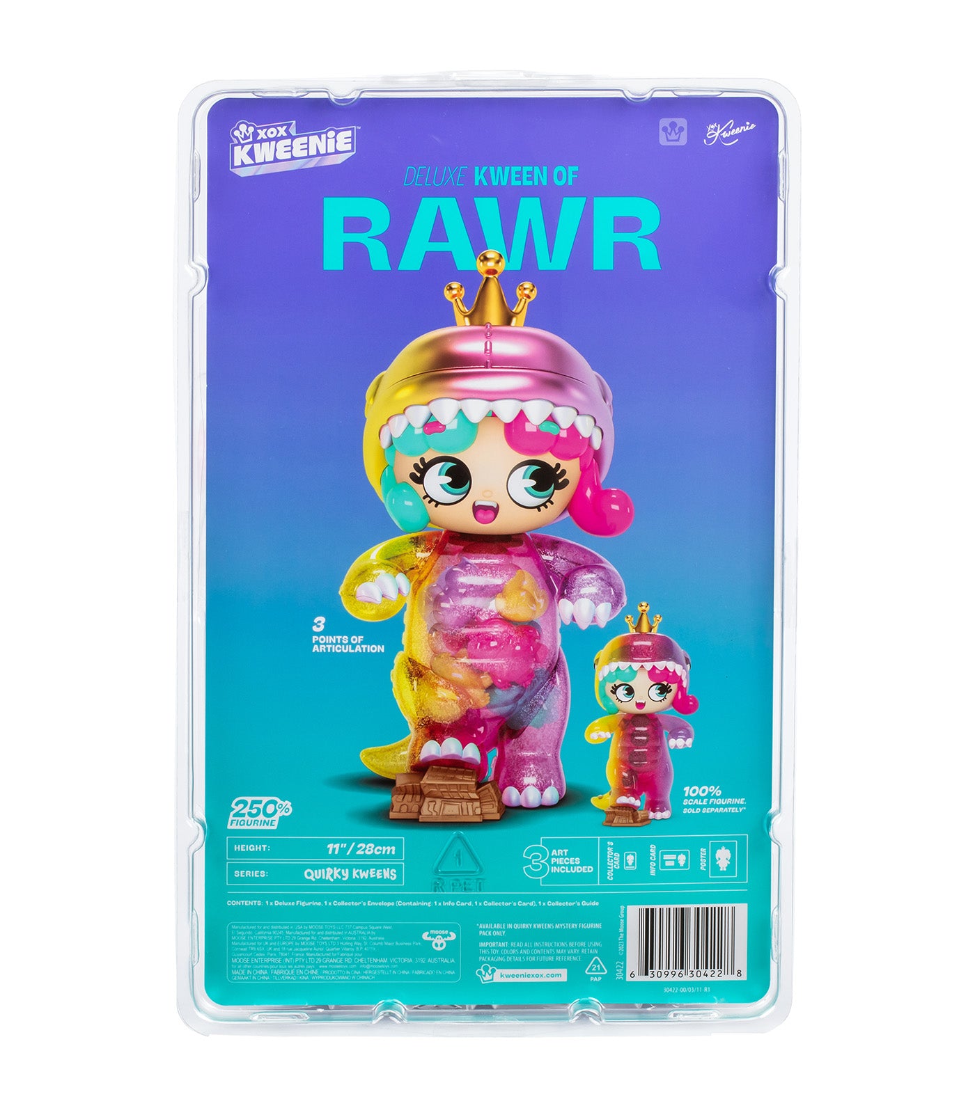 11in Kween of Rawr Deluxe Figure Jurassic