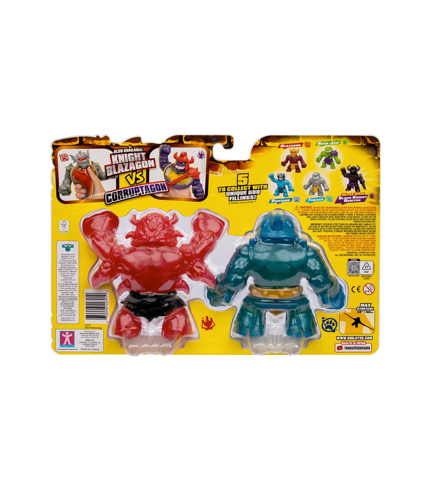 Stretch Strikers S11 Pack Knight Thrashalot Vs. Barbarian Redback