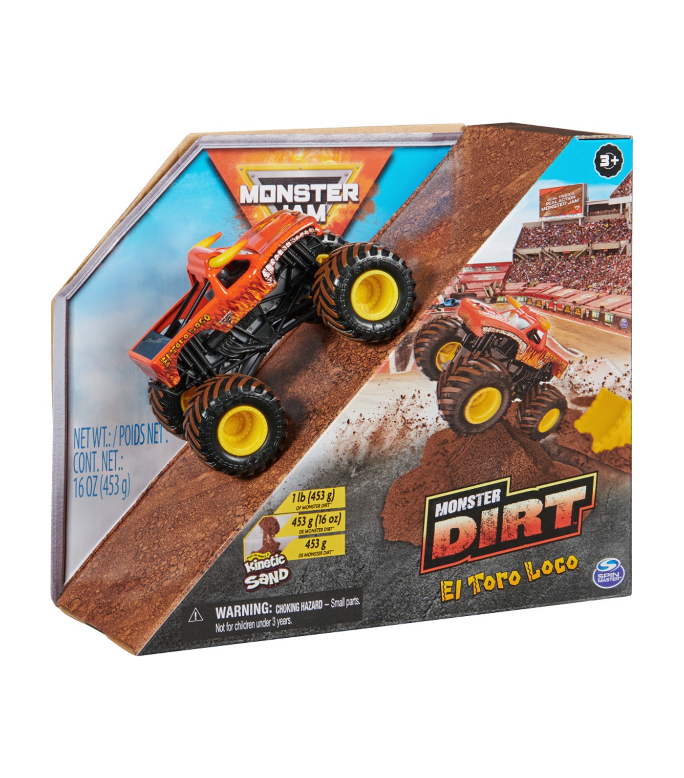 Monster Dirt Playset - El Toro Loco