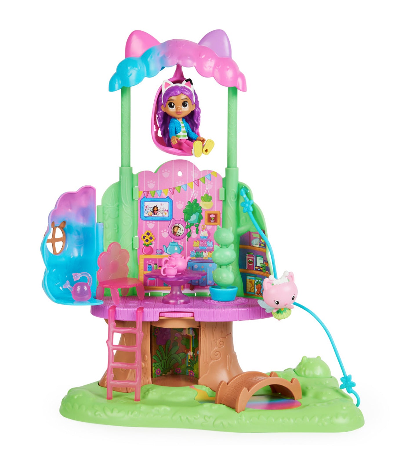 Kitty Fairy's Garden Treehouse