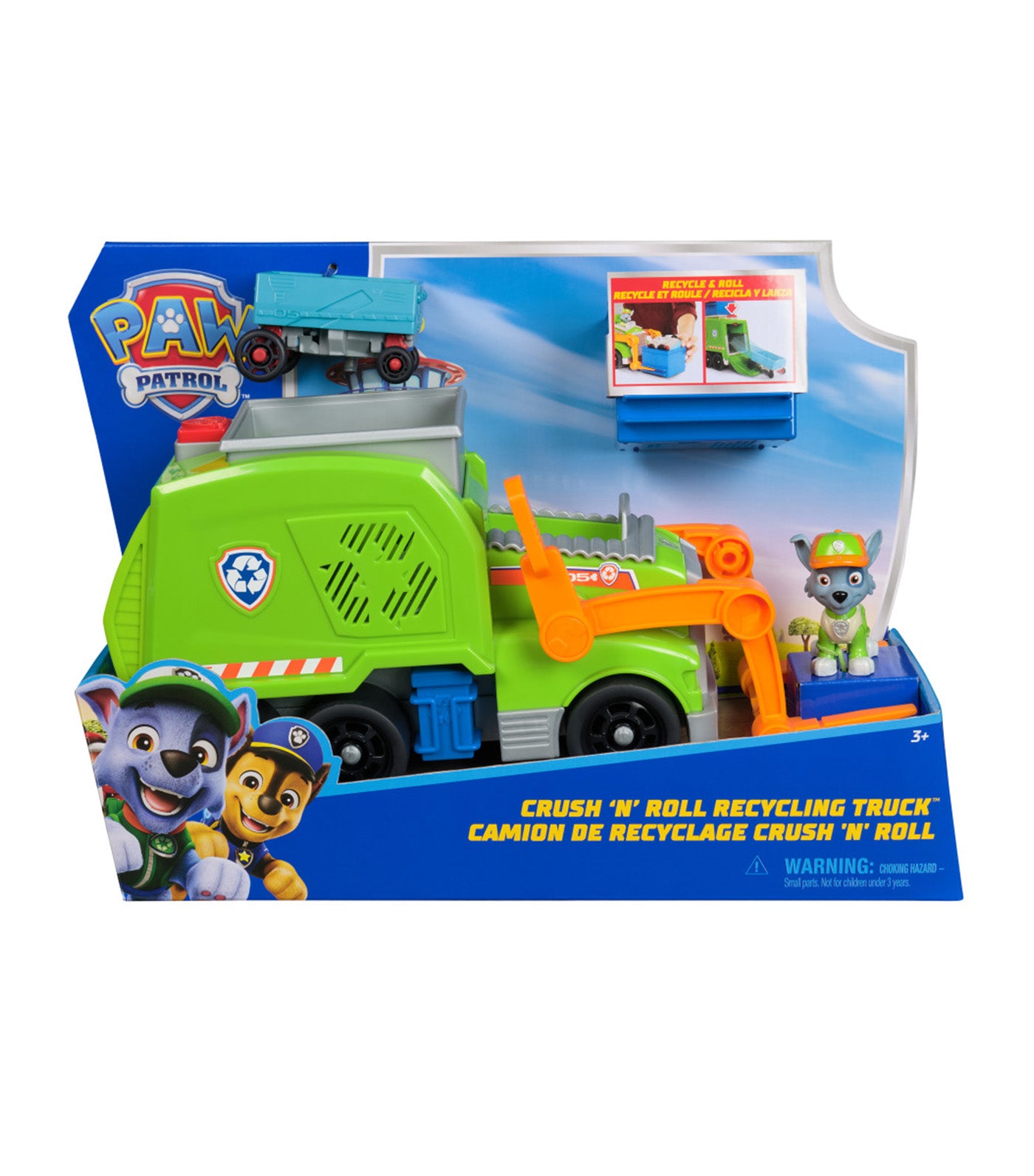 Rocky Crush 'n Roll Recycling Truck