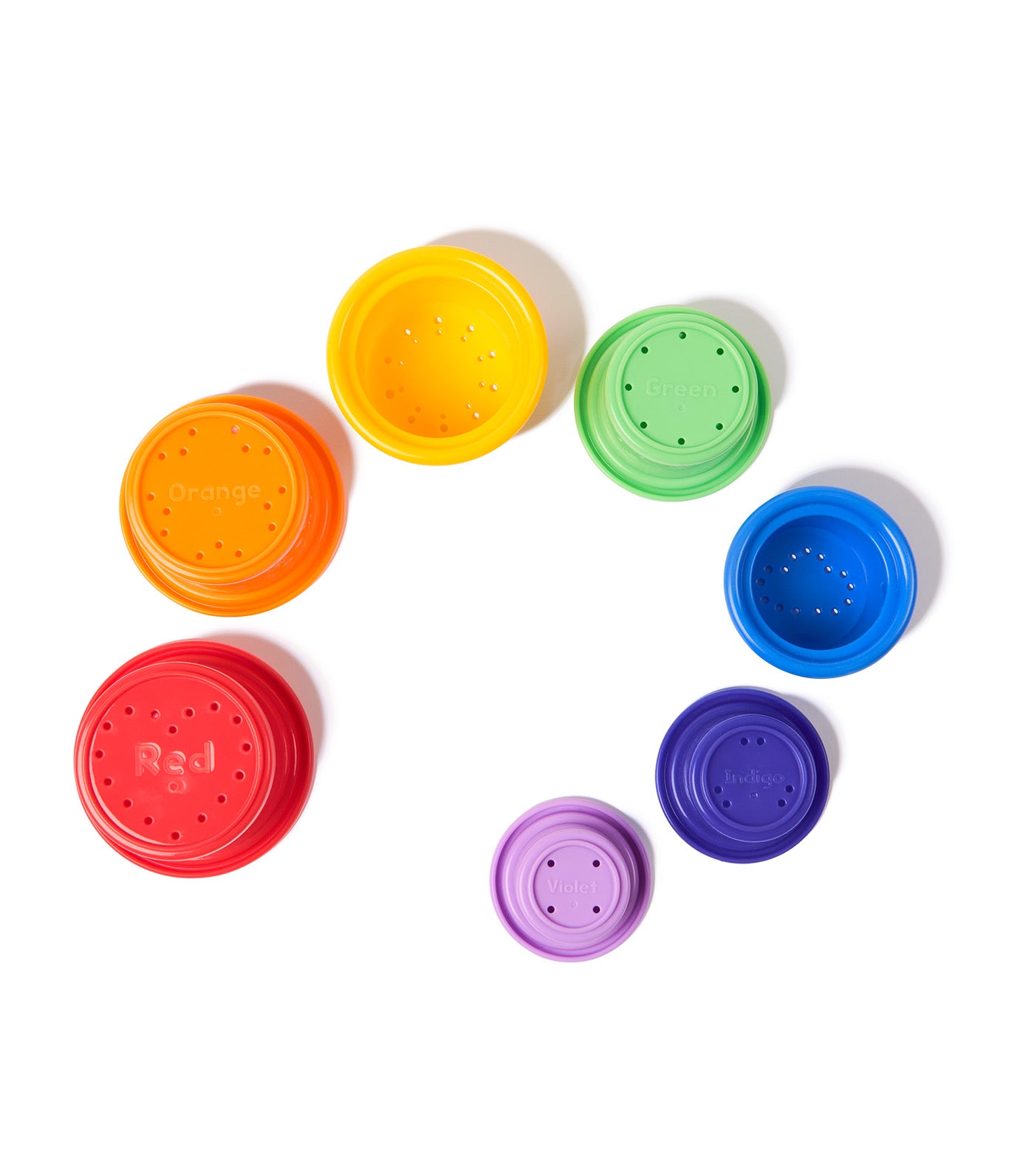 Rainbow Stacking Cups