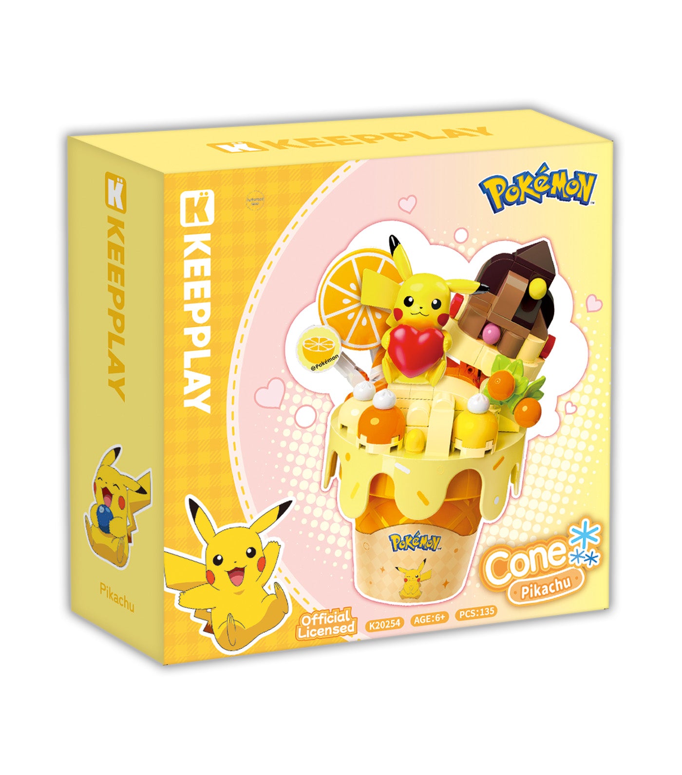 Pikachu Cone Blocks