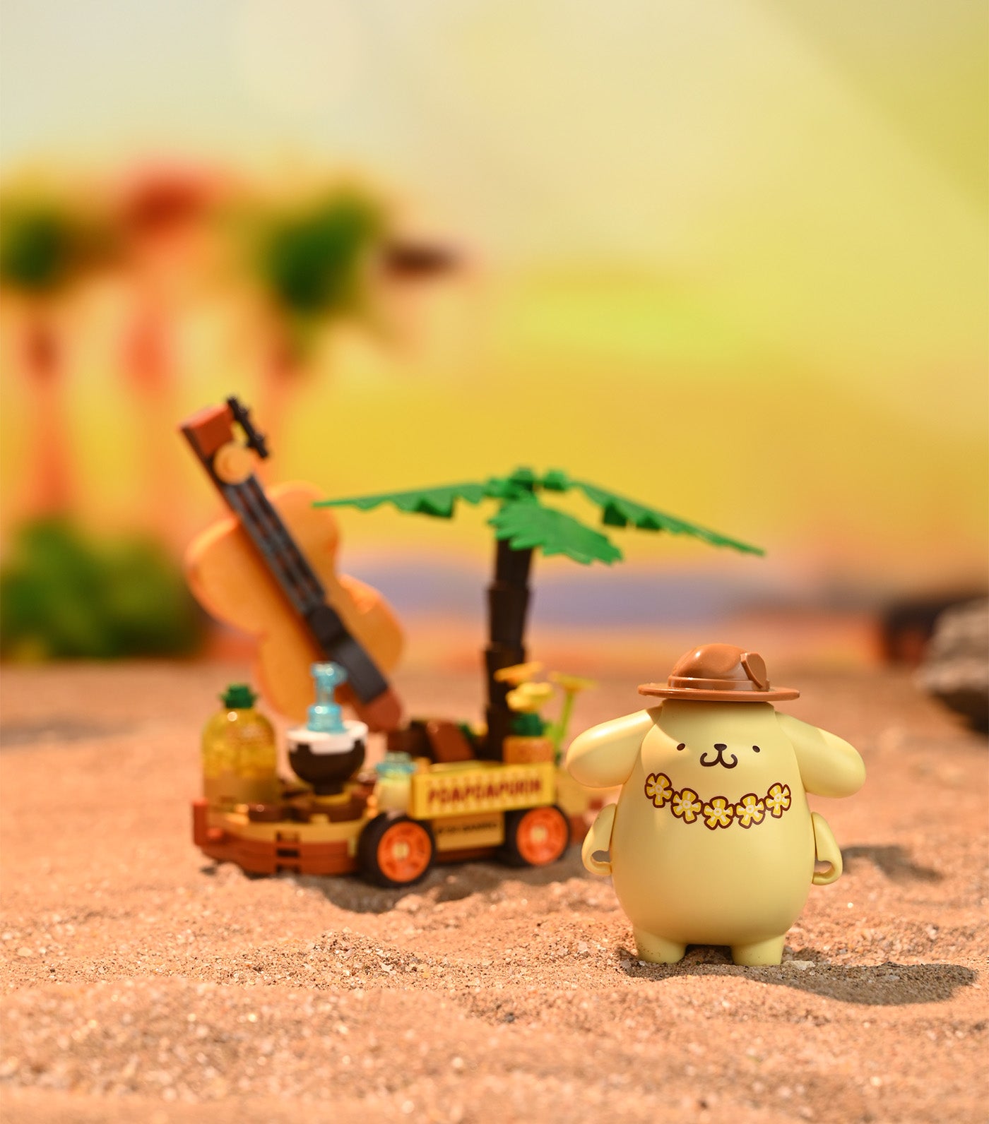 Pompompurin Music On the Beach