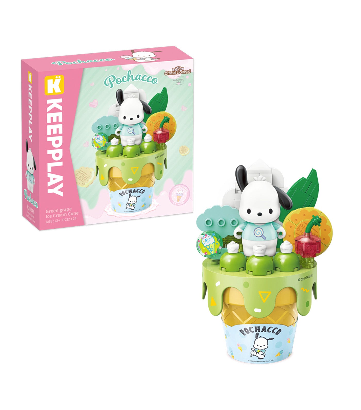 Pochaco Green Crispy Cone
