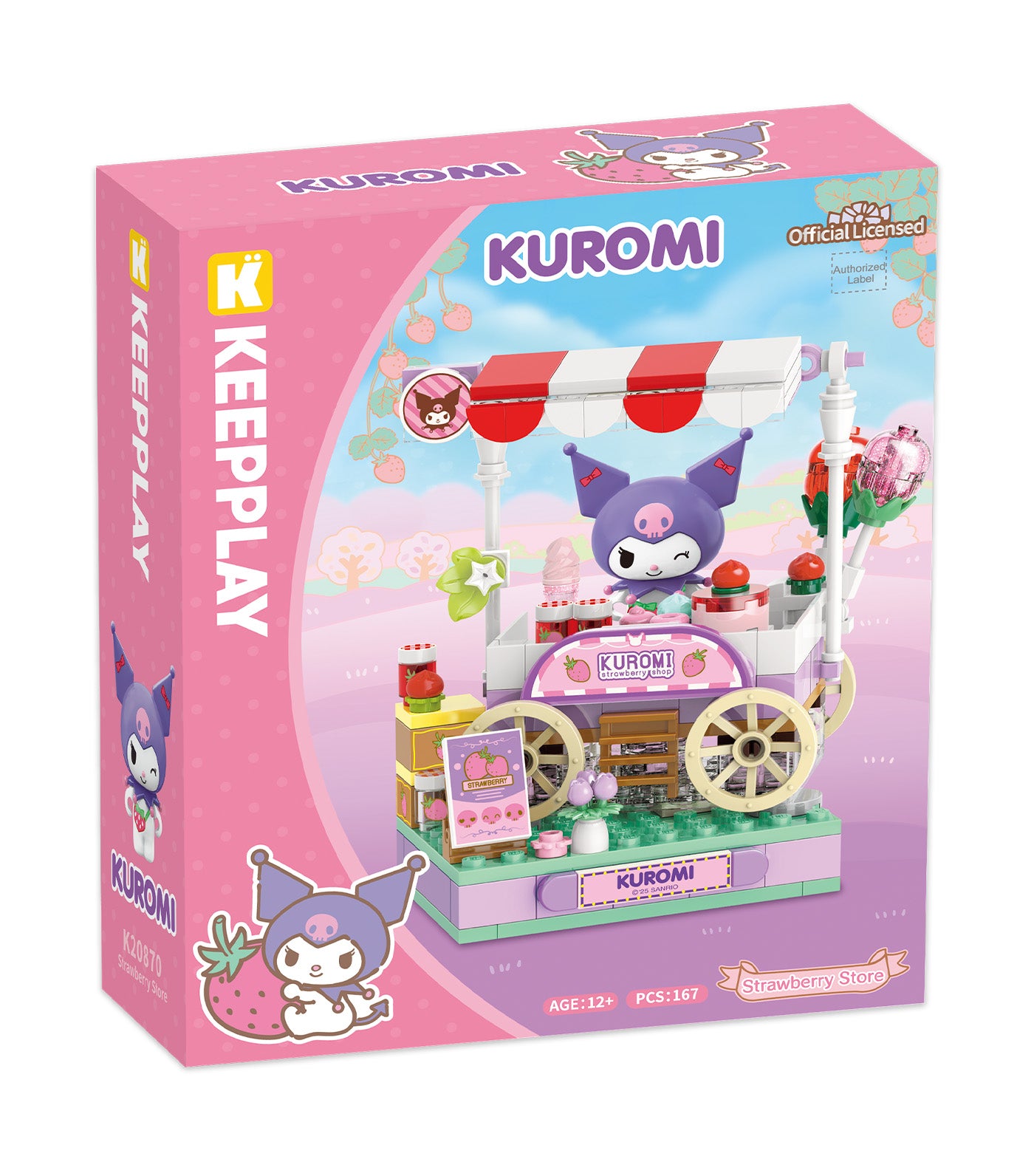 Keeppley Kuromi Strawberry Store