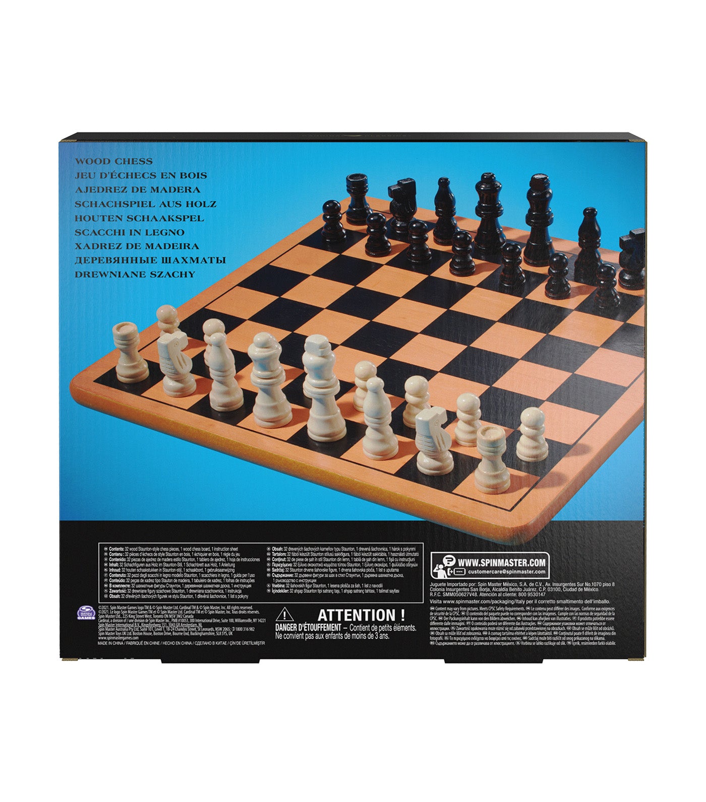 Cardinal Classics Wood Chess Set