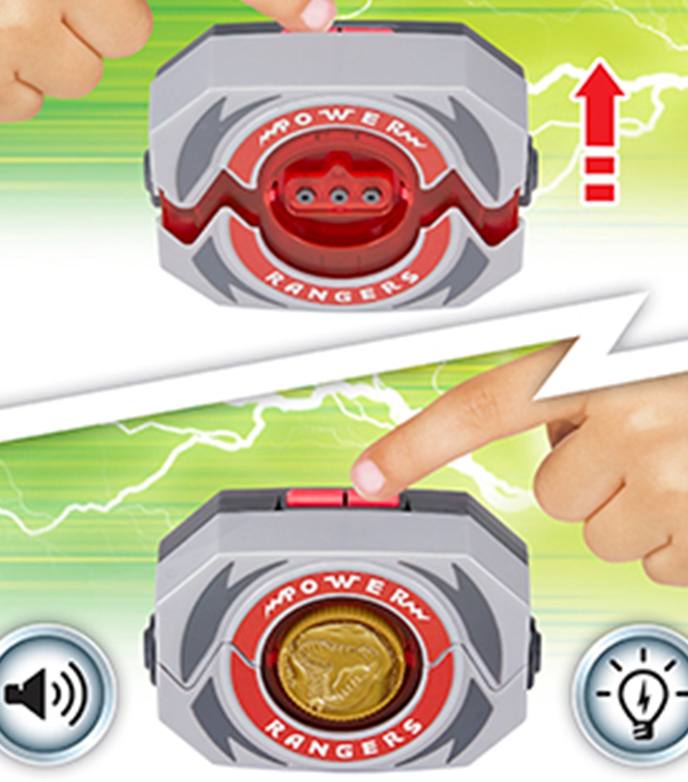 Mighty Morphin Power Morpher with Power Coins