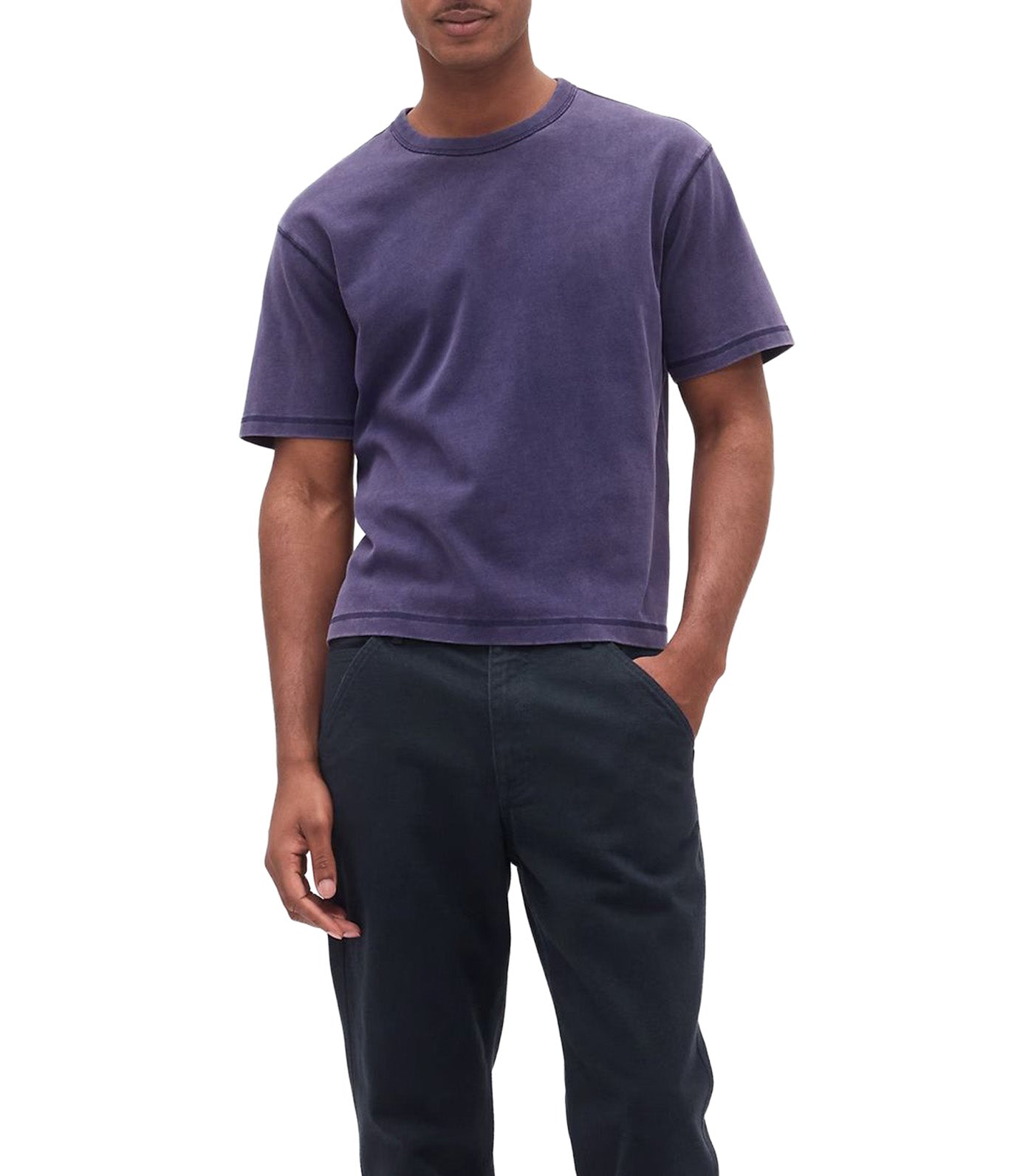 GAP Relaxed Straight Utility Khakis New Classic Navy