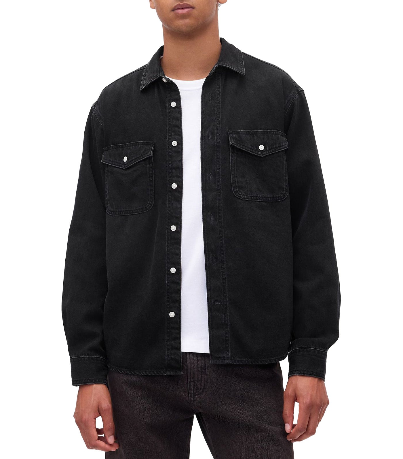 UltraSoft Denim Relaxed Shirt