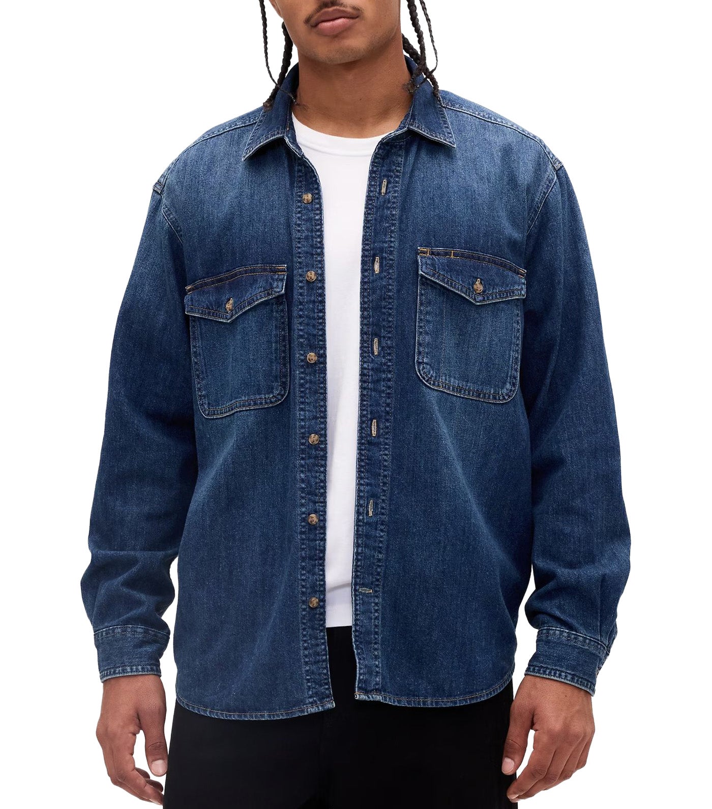 Denim Relaxed Shirt