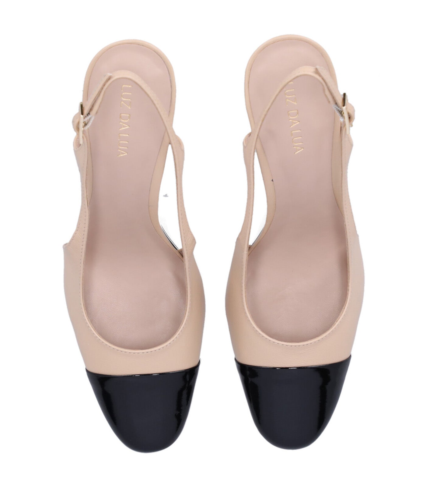 Slingback Heels Verona Black/Saara Latte