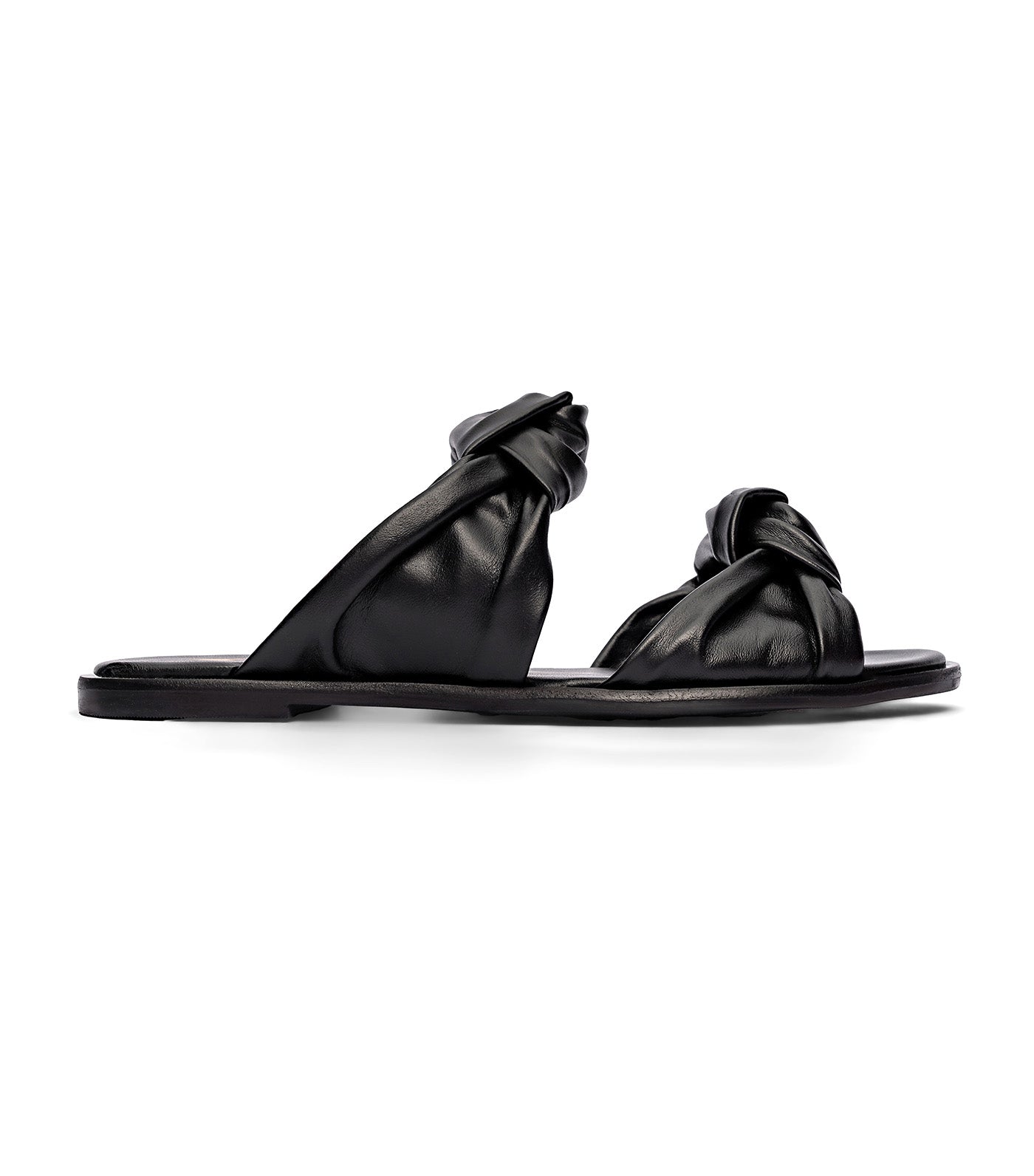 Carrano Flat Sandals Black