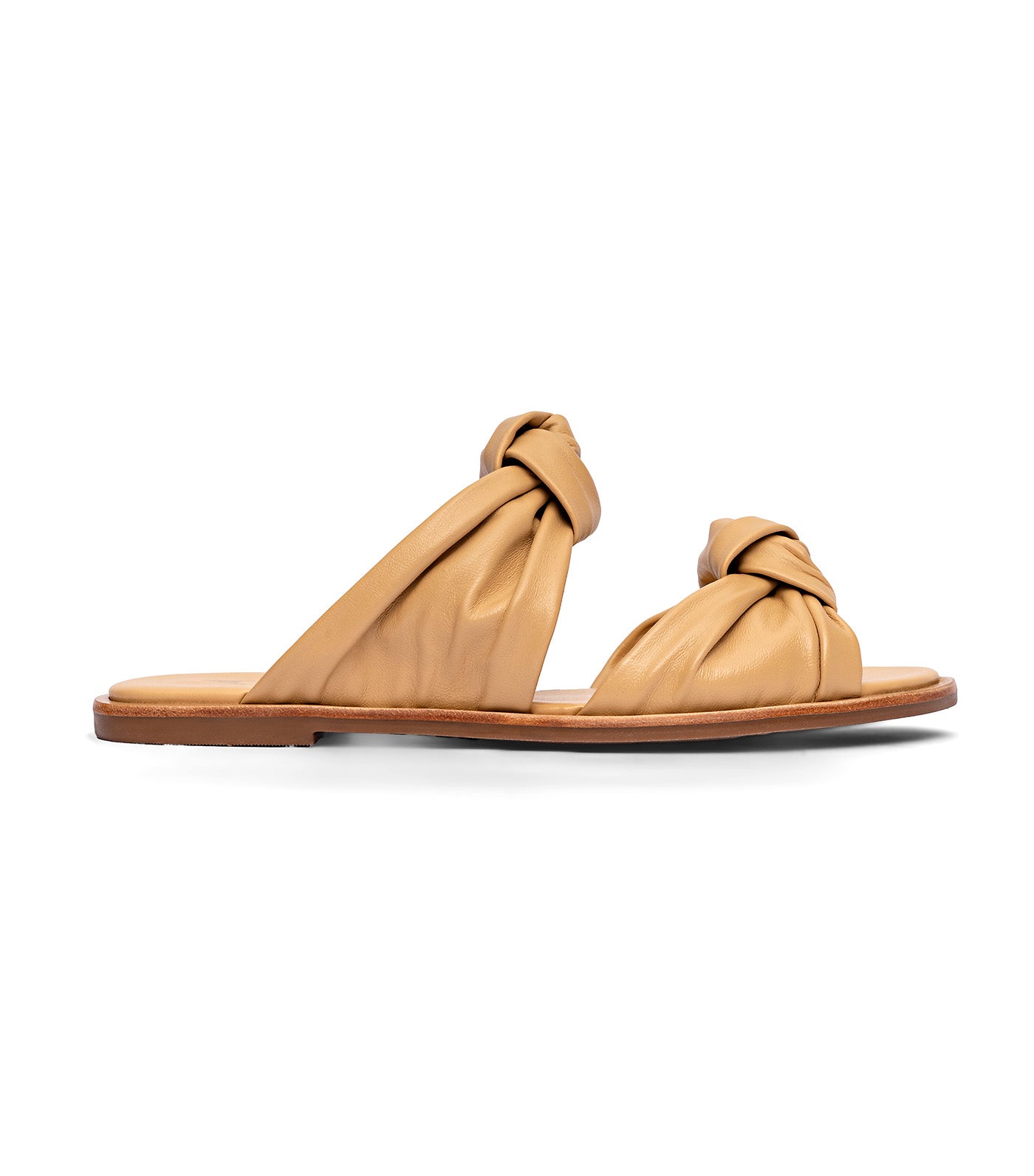Carrano Flat Sandals Brown