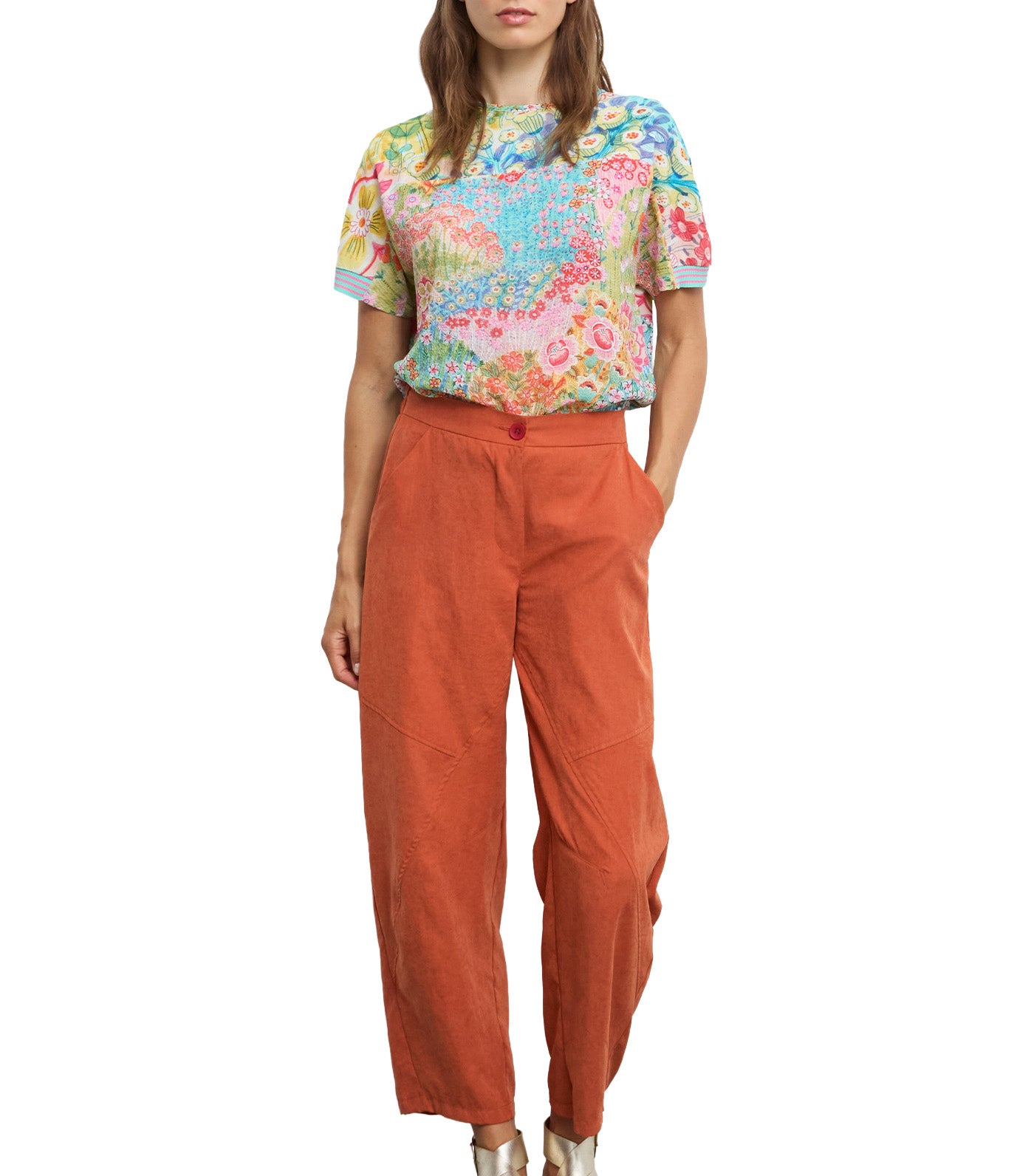Floral Print T-Shirt Multicolor