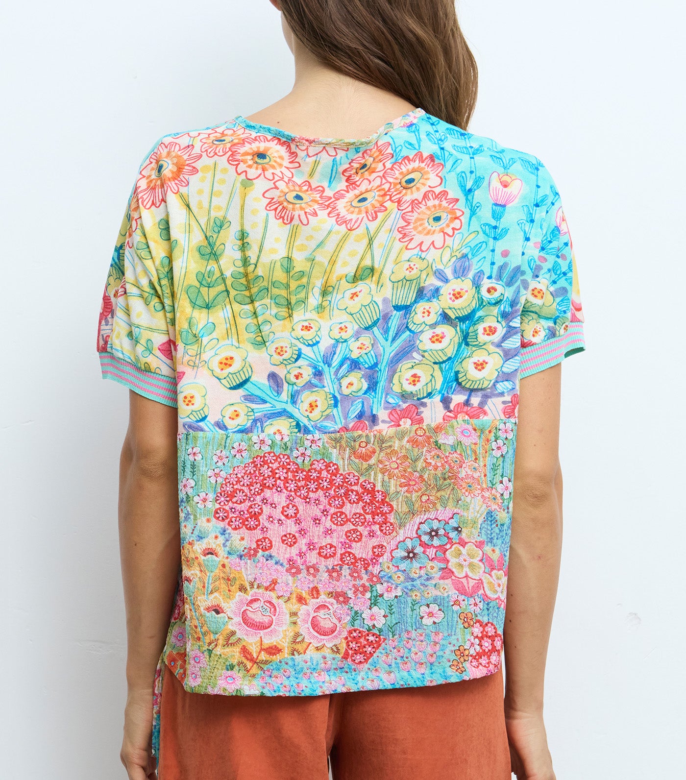 Floral Print T-Shirt Multicolor