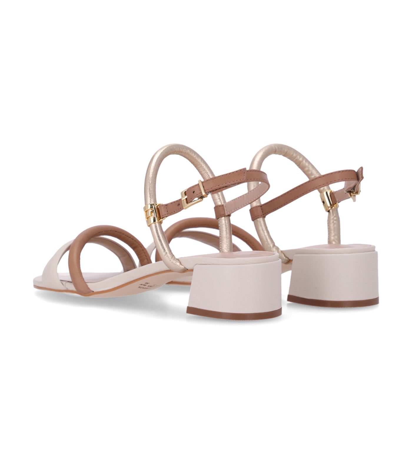 Luz da Lua Heeled Sandals Saara Luminati Multi
