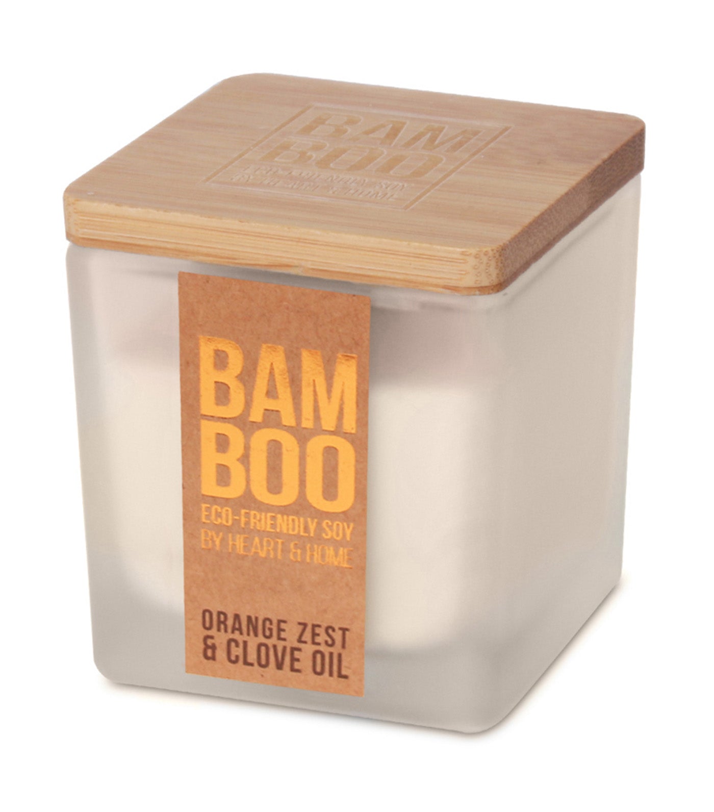 Orange Zest & Clove Oil Soy Candle