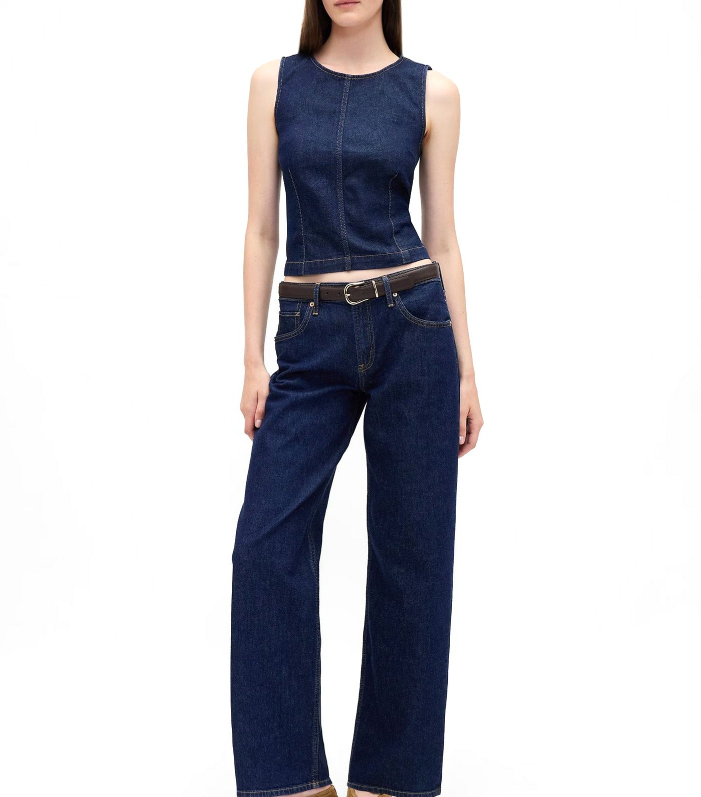 Low Rise '90s Loose Jeans