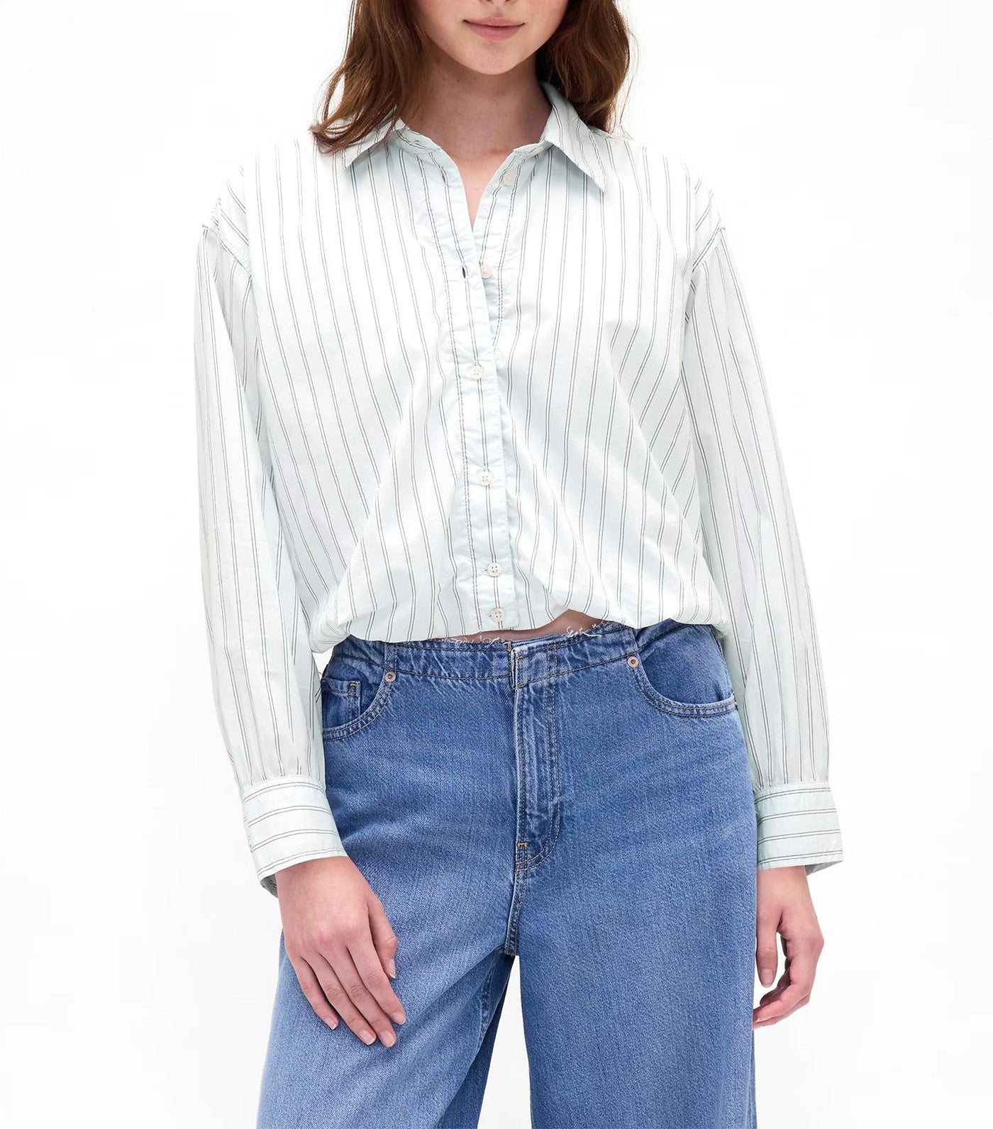 Bubble Hem Shirt