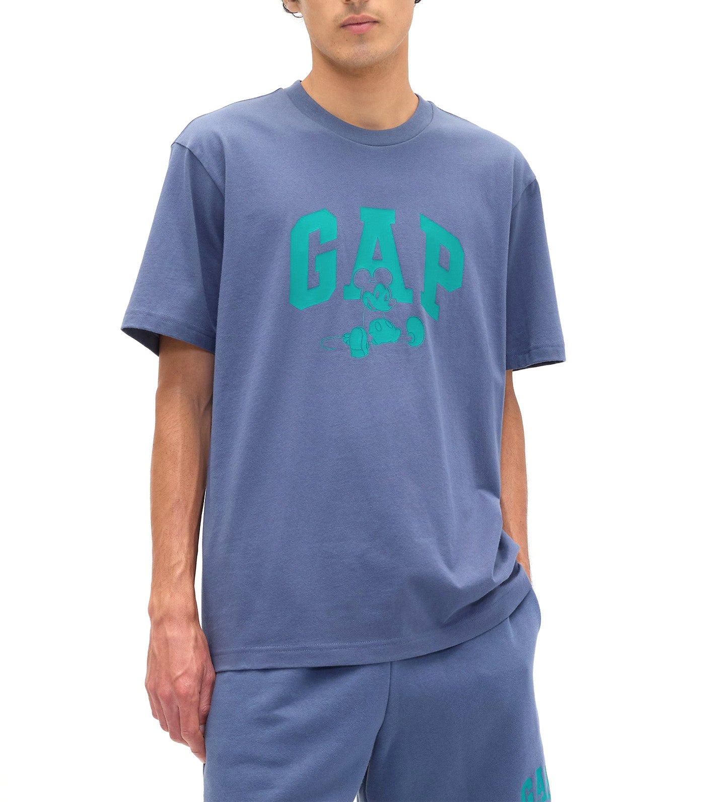 Gap x Disney Mickey Mouse Everyday Soft Relaxed Logo T-Shirt