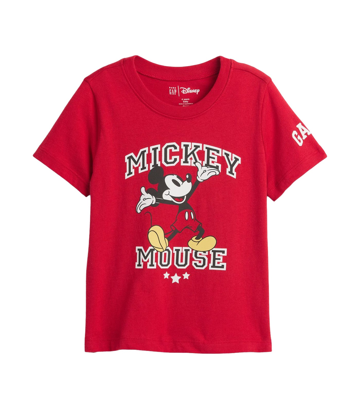 babyGap x Disney Mickey Mouse Logo T-Shirt Sp Dis Mickey Mod Red