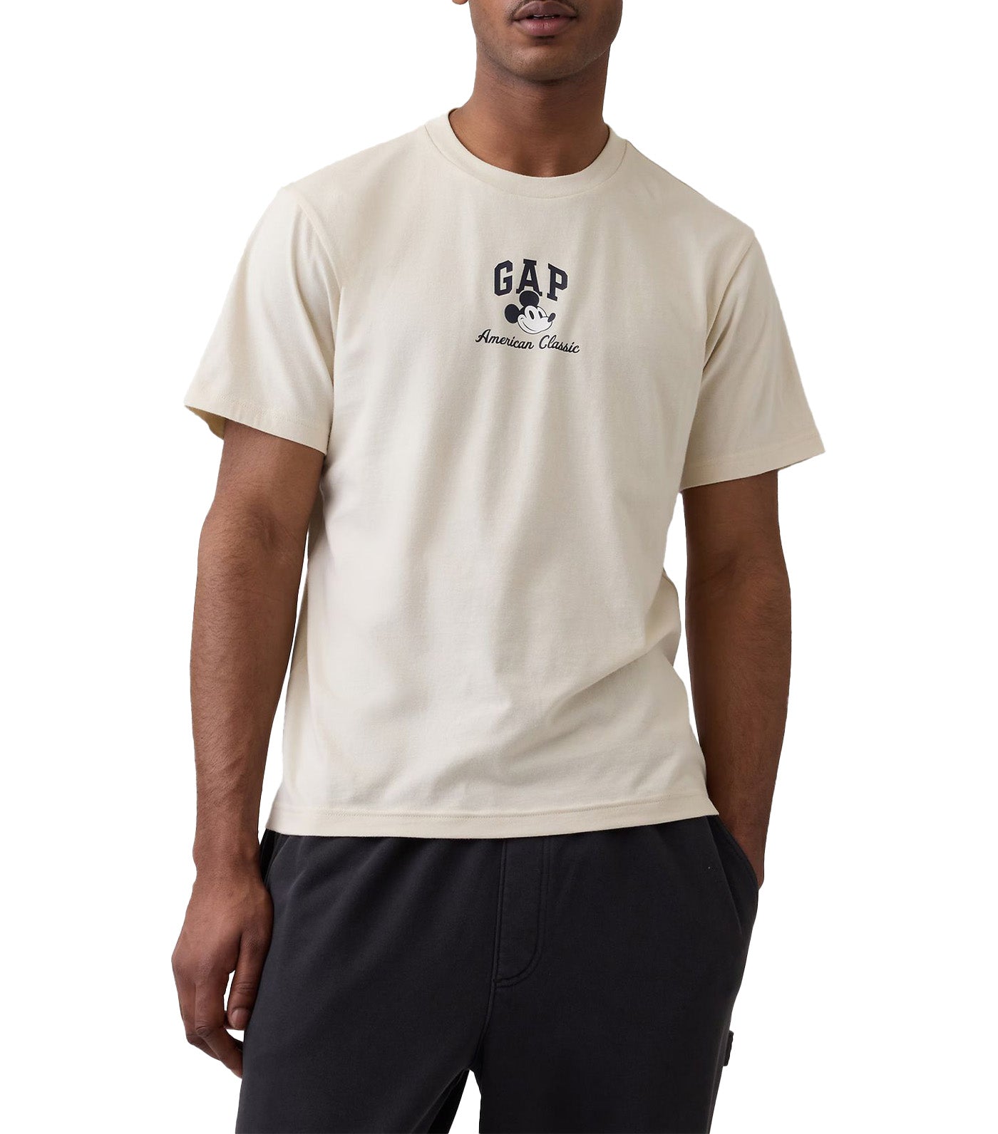 GAP x Disney Everyday Soft Relaxed Logo T-Shirt Chino