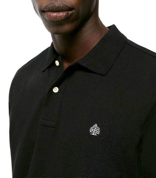 Basic Piqué Polo Black