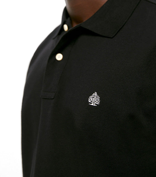 Basic Piqué Polo Black