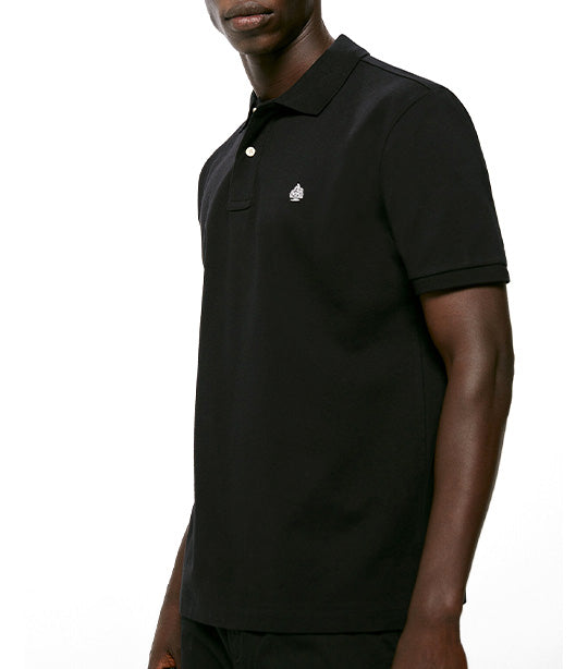 Basic Piqué Polo Black