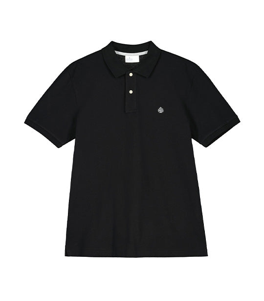 Basic Piqué Polo Black