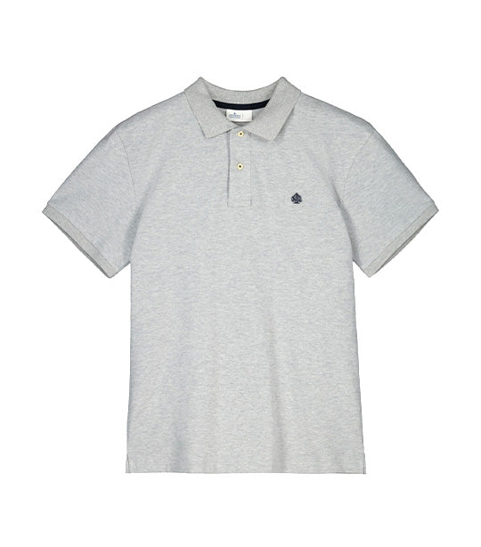 Basic Piqué Polo Gray