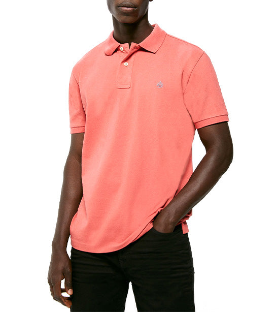 Basic Piqué Polo Red