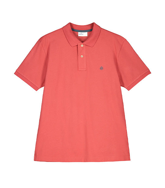 Basic Piqué Polo Red
