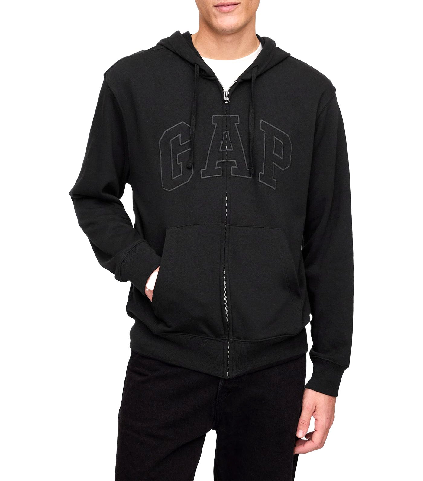 Logo Zip Hoodie