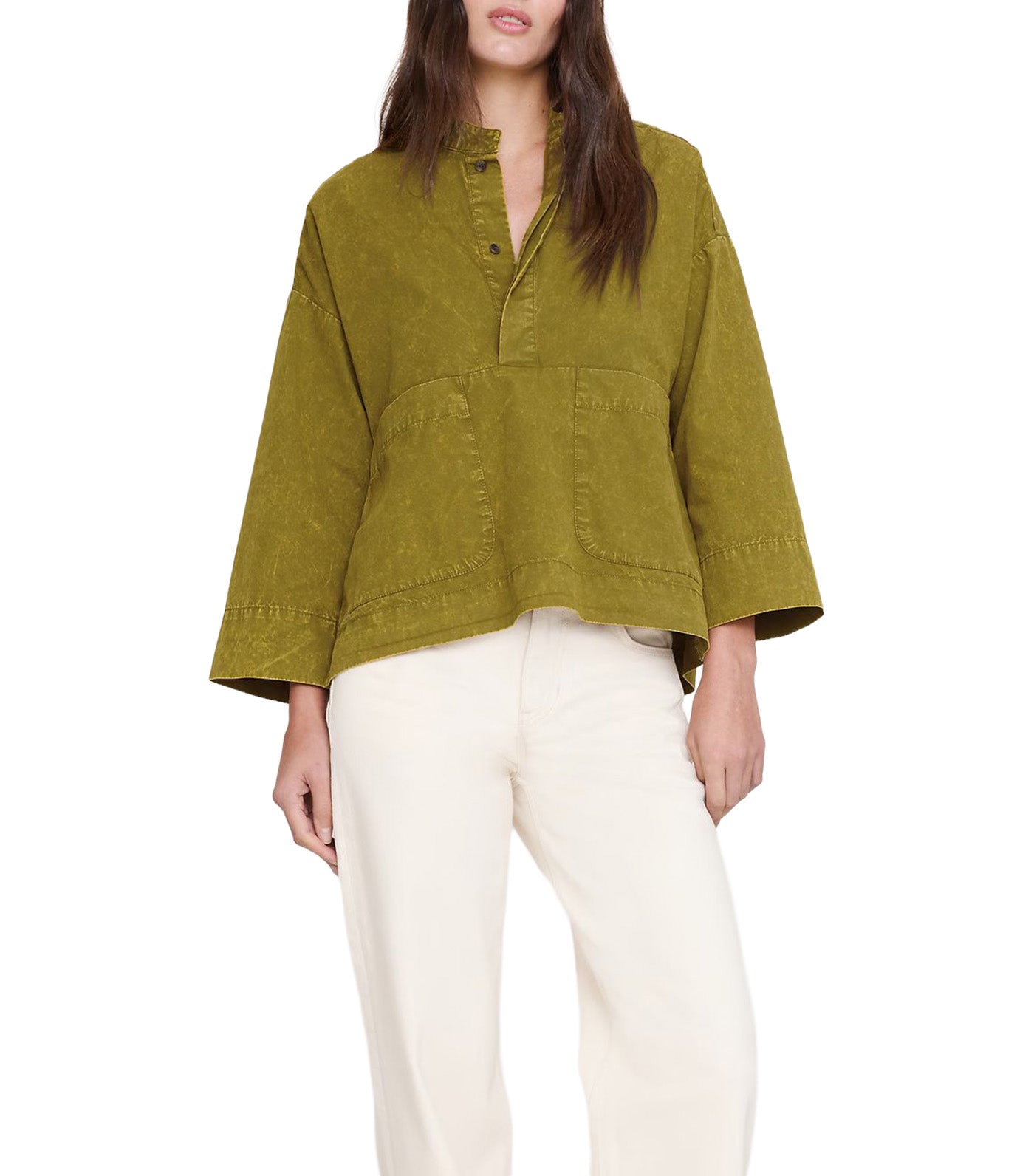 Cotton Popover Top