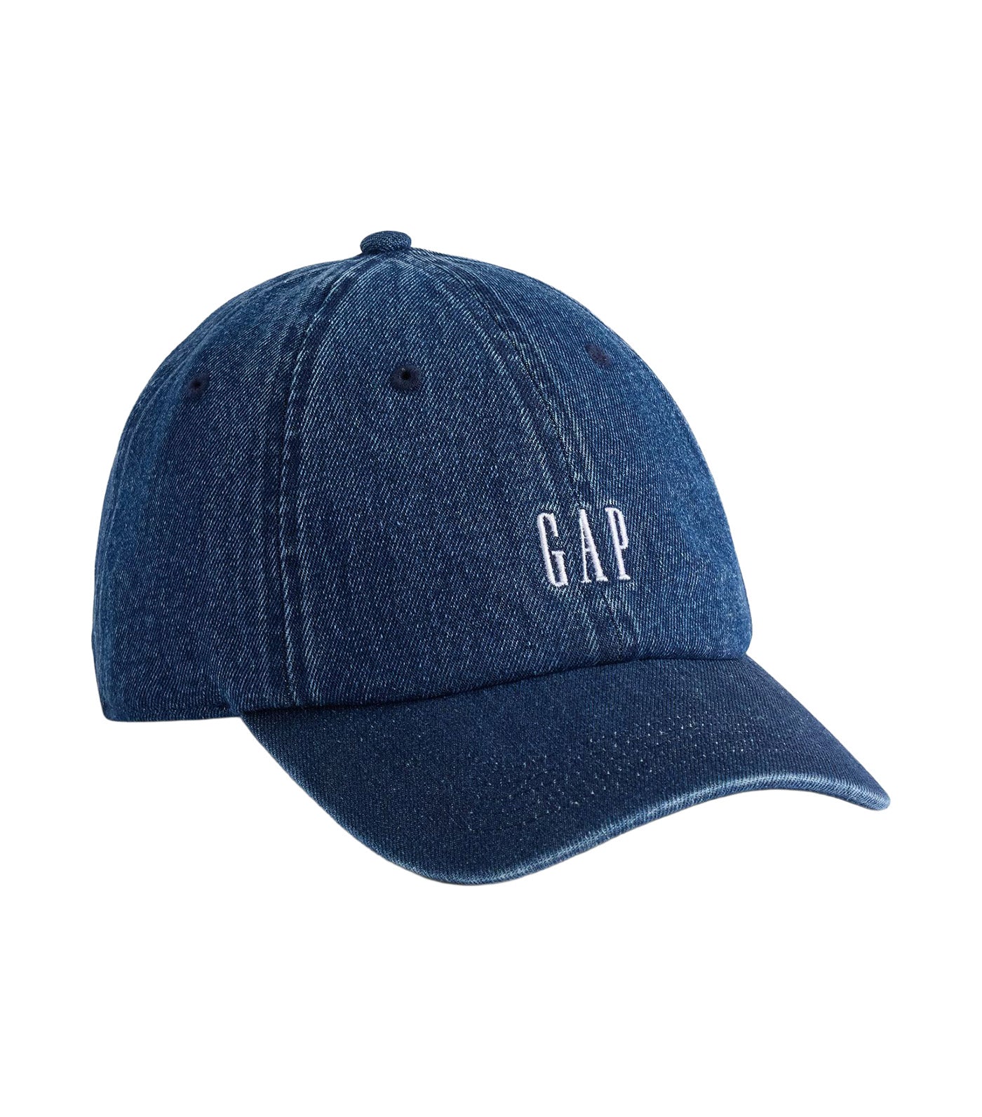 GAP Logo Baseball Hat Medium Wash