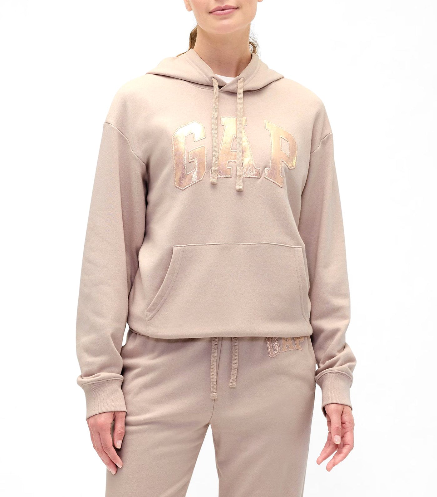 GAP Logo Hoodie Dull Rose