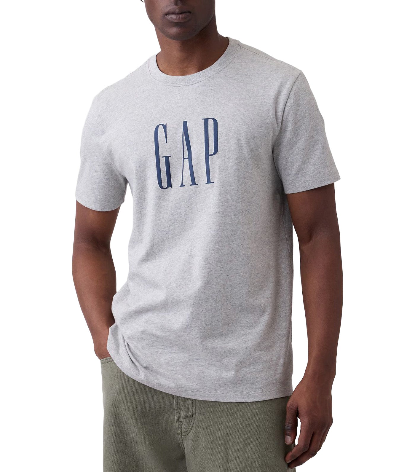 GAP Everyday Soft Logo T-Shirt Gray