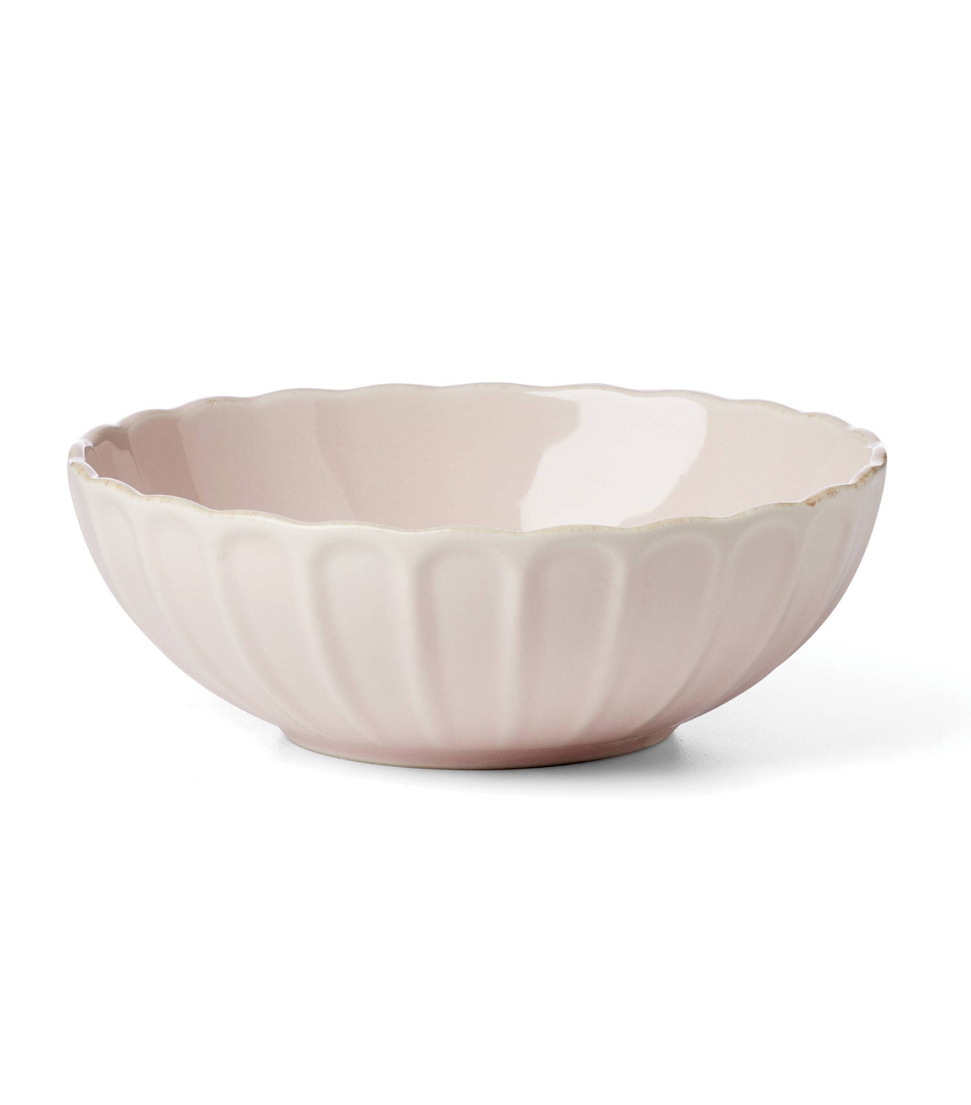French Perle Scallop Dinnerware Collection Blush
