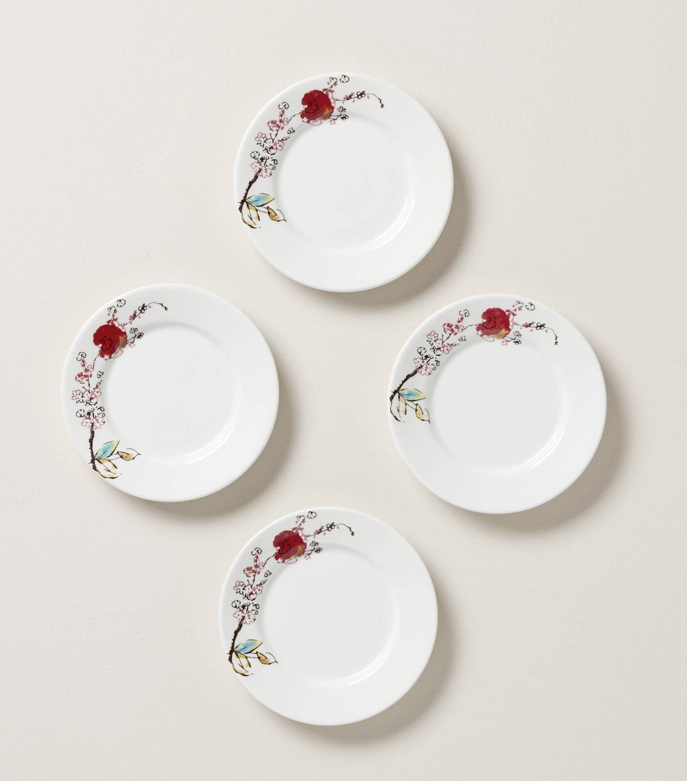 Chirp Dinnerware Collection White and Teal