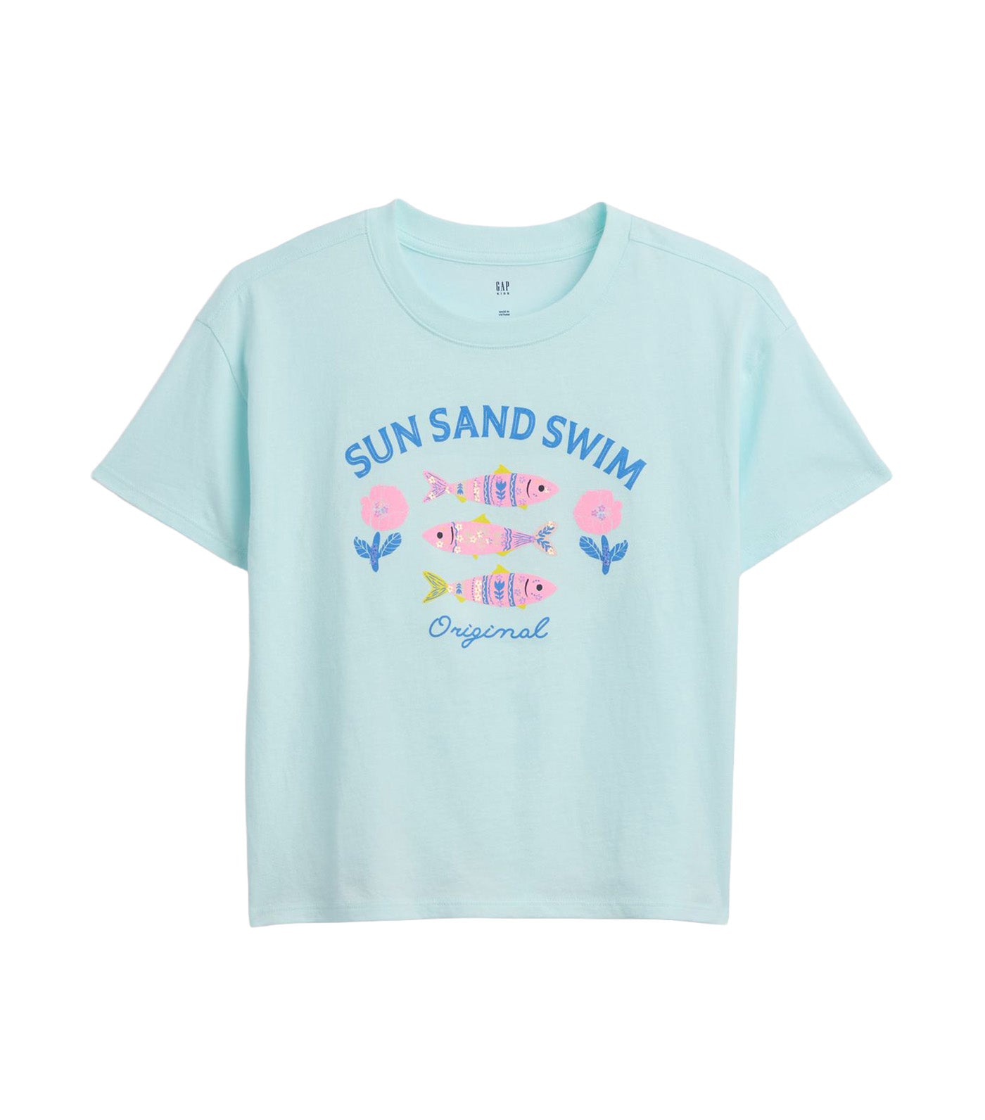 Kids Relaxed Graphic T-Shirt Salt Air